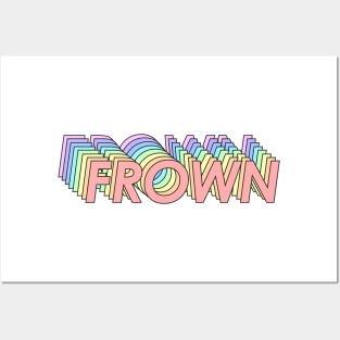 Frown Posters and Art